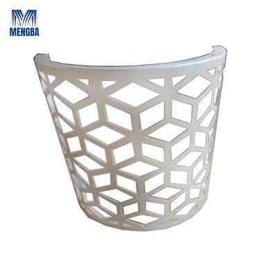 Stadiums Aluminium Exterior Wall Cladding 1mm / 2mm Thickness Column Cover