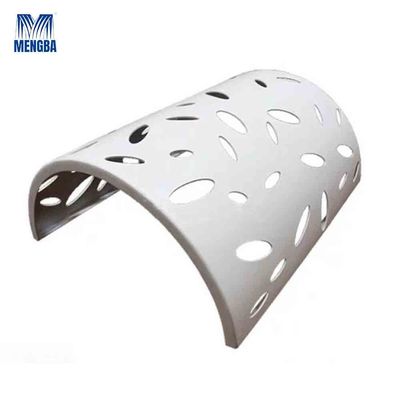 Stadiums Aluminium Exterior Wall Cladding 1mm / 2mm Thickness Column Cover