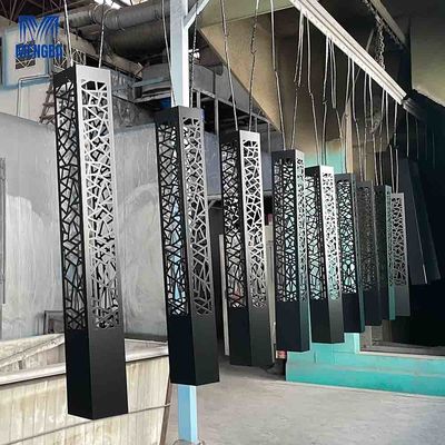 Stadiums Aluminium Exterior Wall Cladding 1mm / 2mm Thickness Column Cover