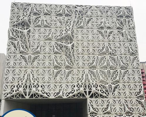 Ventilated Aluminium Curtain Wall External Cladding Veneer Facade