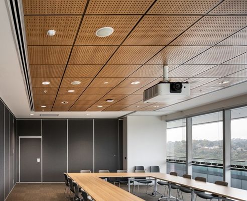 Decor Aluminium Baffle Ceiling Panel Suspended 3D Acoustic Ceiling Tiles