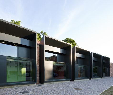 Solid Aluminium Facade Cladding Panels Soundproof Perforated Foam