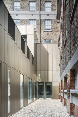 Customized House Aluminium Curtain Wall Facade Aluminium Sheet Panel