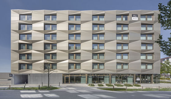 Laser Cut Aluminium Curtain Wall Facade Fireproof One Stop Project Solutions