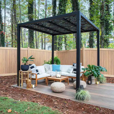 Kit 4x4 Pavilions Outdoor Glass Manufacturers Aluminium Bioclimatic 5x3 Pvc Pergola Bioclimatique Aluminium Wood Gazebo