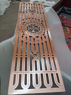 Portable Room Divider Screen Floral Modern Heat Insulation ISO9001