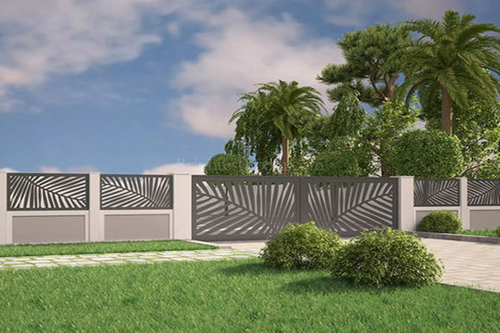6x8 3d Fireproof Aluminium Privacy Fence Colorbond Lightweight